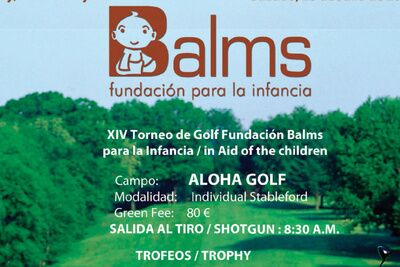 Torneo de Golf solidario a beneficio de la Fundación Balms para la Infancia