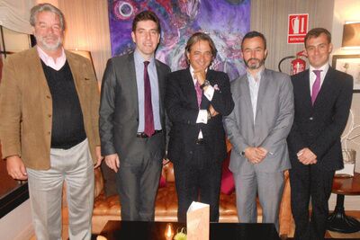 Don Paul Corren visita Balms Abogados Marbella